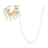 Gold Plated Vivaah Kundan Pearl Nath