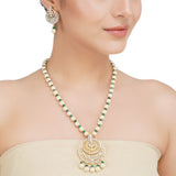 HEERA PANDANT PEARL SET
