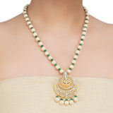 HEERA PANDANT PEARL SET