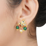 Kanchan Kundan Peacock Necklace Set