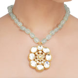 Kanchan Kundan Round Necklace Set