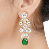 HEERA GREEN PAN NECKLACE SET