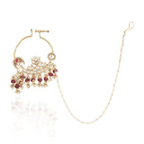 Gold Plated Vivaah Kundan Nath