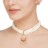 Kanchan Kundan Chand  Necklace Set