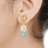 Kanchan Kundan Patti Pearl Necklace Set