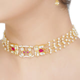 Kanchan Kundan Necklace Set