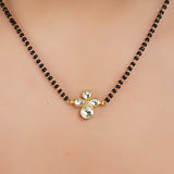 Gold Plated Kundan Element Mangalsutra