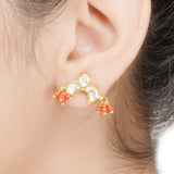 Kanchan Coral Kundan Necklace Set