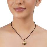 Gold Plated Kundan Bud Mangalsutra