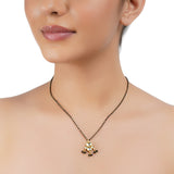 Gold Plated Kundan Bud ExclusivesMangalsutra