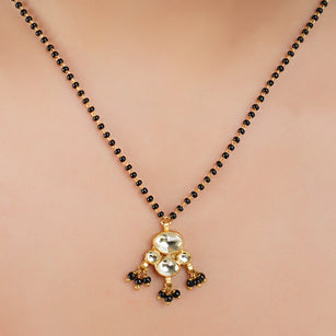 Gold Plated Kundan Bud ExclusivesMangalsutra