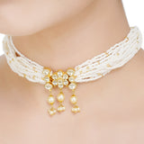 Kanchan Necklace Choker Kundan Set