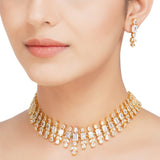 HEERA  ZIRCON AVYUKT NECKLACE SET