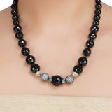 DOR BLACK NECKLACE