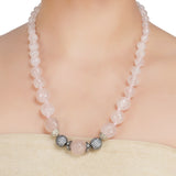 DOR ROSE BEADS NECKLACE