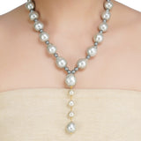 DOR GREY PEARL NECKLACE