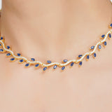 HEERA BLUE NECKLACE SET