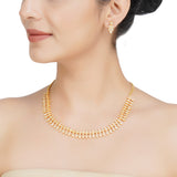 HEERA ZIRCON STAR NECKLACE SET