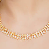 HEERA ZIRCON STAR NECKLACE SET