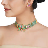 Kanchan God Necklace Set