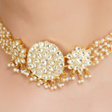 Kanchan Kundan Round Choker Set
