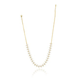 Gold Plated Barsaat Zircon Choker Set