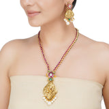 Kanchan God Necklace Set