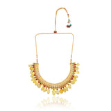 Gold Plated Barsaat Citrine Gold Haar Set