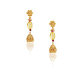 Gold Plated Barsaat Citrine Gold Haar Set