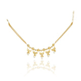 Gold Plated Barsaat Kundan Pearl Necklace Set