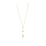 Gold Plated Barsaat Kundan Rain Drop Necklace Set