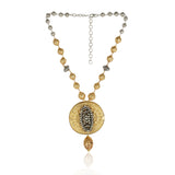 Gold & Silver Plated Leela Kundan Artisanal  Necklace Set
