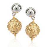 Gold & Silver Plated Leela Kundan Necklace Set
