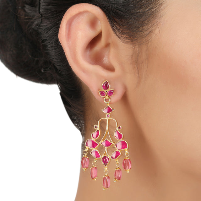 CHANDA KUNDAN NAMISHA EARRING