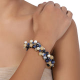 Silver Plated Zircon Balls Bracelet