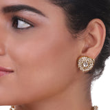 Gold Plated Pacchi Pearls Choker Set