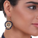 Gold Plated Pacchi Blue Iolite Choker Set