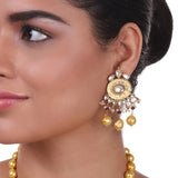 Gold Plated Pacchi Baroque Necklace Set