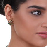 Gold Plated Pacchi Parrot Necklace Set