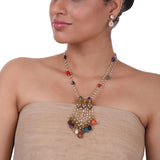 Gold Plated Pacchi Mutli Necklace Set