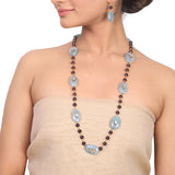 Gold Plated Dor Jade Amethyst Kundan Necklace set