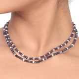 Dor Blue Iolite  Neacklace Set