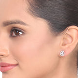 Silver Plated Samastham Zircon Choker Set