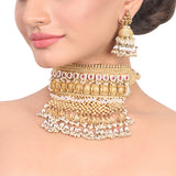 Gold Plated Vivaah Gold Choker Set