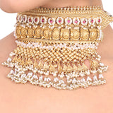 Gold Plated Vivaah Gold Choker Set