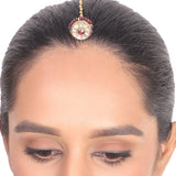Gold Plated Vivaah Kundan Borla Maatapati