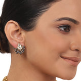 Gold Plated Ganga Jamuna Kundan Choker Set