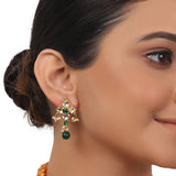 Gold Plated Valentine Kundan Gold Choker Set