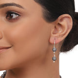 Silver Plated Valentine Zircon Ball String Set