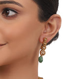 Gold Plated Valentine Zircon Necklace Set